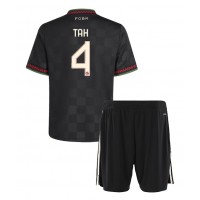 Maglia Calcio Bayern Munich Jonathan Tah #4 Terza Divisa Bambino 2025-26 Manica Corta (+ pantaloncini)